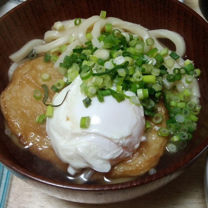 丸天うどん卵のせ